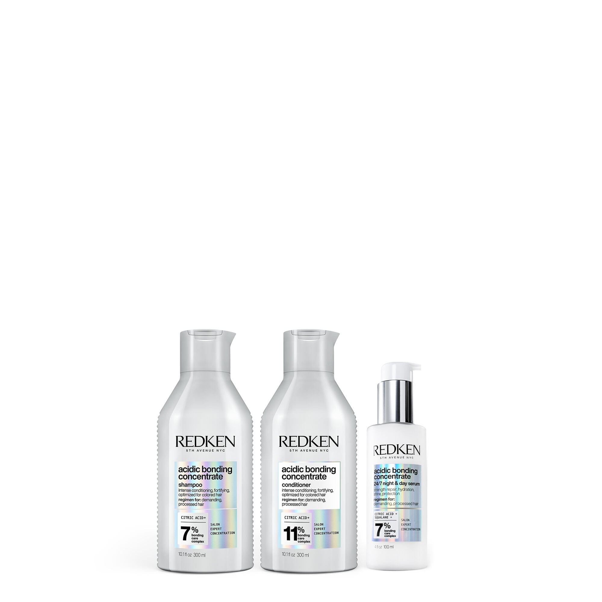 Acidic Bonding Concentrate Overnight Repair Trio | Redken